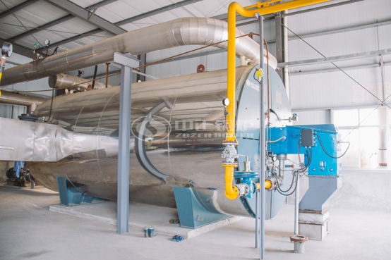 500萬大卡YQW系列燃氣導熱油鍋爐項目