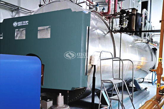 10噸WNS燃氣蒸汽鍋爐項目